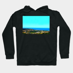 View in Campofilone at the Adriatic Sea and human settlements Hoodie